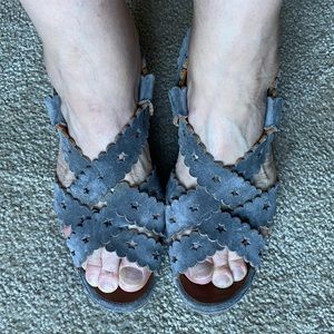 Chie Mihara Heeled Sandals Size 37 Gently Used